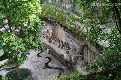 重慶市內(nèi)、大足寶頂石刻雙臥四日游